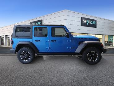 SPOTICAR Jeep Wrangler 2.0 280kw (380cv) 8atx E6d Rubicon Ocasion - Suv Híbrido Bleu - Madrid - 1202107273_4