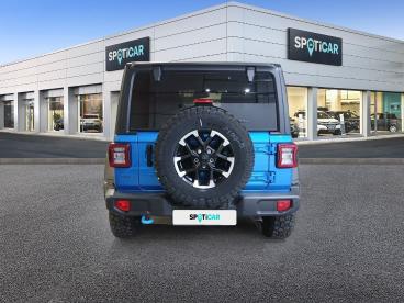SPOTICAR Jeep Wrangler 2.0 280kw (380cv) 8atx E6d Rubicon Ocasion - Suv Híbrido Bleu - Madrid - 1202107273_5