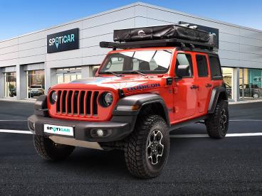 SPOTICAR Jeep Wrangler 4p 2.0 380cv  8atx E6d Rubicon Ocasion - Suv Híbrido Rojo - Sant Boi De Llobregat - 1202109343_1