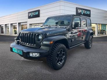 SPOTICAR Jeep Wrangler 4p 2.0 380cv  8atx E6d Rubicon Ocasion - Suv Híbrido Gris - Castellon - 1202110176_1