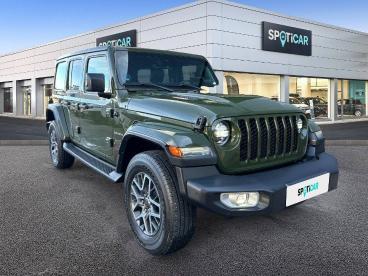 SPOTICAR Jeep Wrangler 4p 2.0 380cv  8atx E6d Sahara Ocasion - Suv Híbrido Verde - Castellon - 1202110178_3