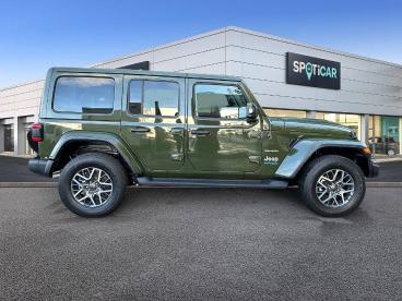 SPOTICAR Jeep Wrangler 4p 2.0 380cv  8atx E6d Sahara Ocasion - Suv Híbrido Verde - Castellon - 1202110178_4