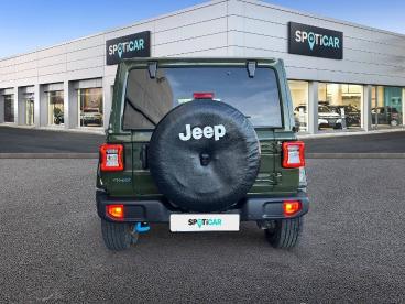SPOTICAR Jeep Wrangler 4p 2.0 380cv  8atx E6d Sahara Ocasion - Suv Híbrido Verde - Castellon - 1202110178_5