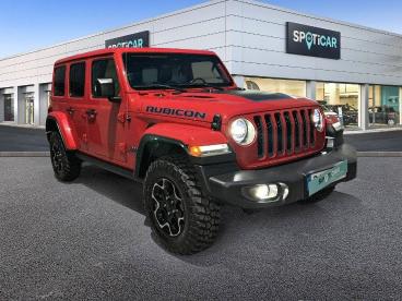 SPOTICAR Jeep Wrangler 4p 2.0 380cv  8atx E6d Rubicon Ocasion - Suv Híbrido Rojo - Castellon - 1202110179_3