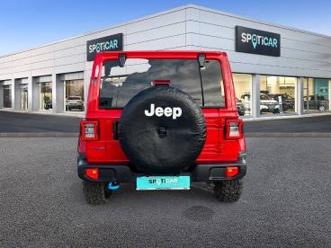 SPOTICAR Jeep Wrangler 4p 2.0 380cv  8atx E6d Rubicon Ocasion - Suv Híbrido Rojo - Castellon - 1202117374_5