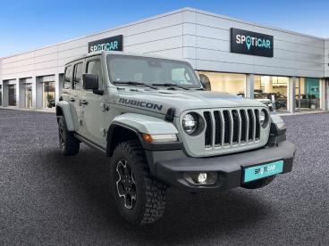 SPOTICAR Jeep Wrangler 4p 2.0 380cv  8atx E6d Rubicon Ocasion - Suv Híbrido Gris - Castellon - 1202118636_3