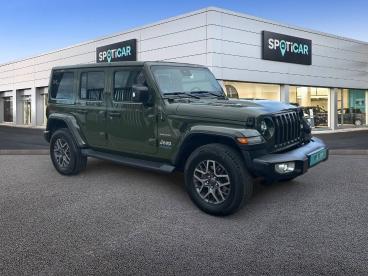 SPOTICAR Jeep Wrangler 4p 2.0 380cv  8atx E6d Sahara Ocasion - Suv Híbrido Verde - Castellon - 1202118641_3