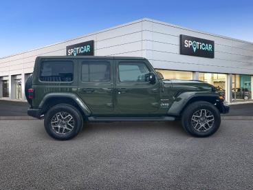 SPOTICAR Jeep Wrangler 4p 2.0 380cv  8atx E6d Sahara Ocasion - Suv Híbrido Verde - Castellon - 1202118641_4