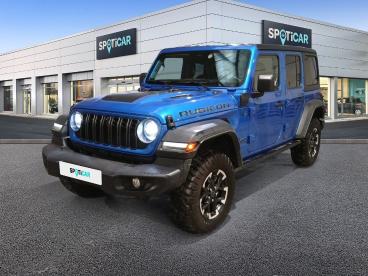 SPOTICAR Jeep Wrangler 2.0 280kw (380cv) 8atx E6d Rubicon Ocasion - Suv Híbrido Bleu - Madrid - 1202120195_1