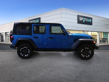 SPOTICAR Jeep Wrangler 2.0 280kw (380cv) 8atx E6d Rubicon Ocasion - Suv Híbrido Bleu - Madrid - 1202120195_4