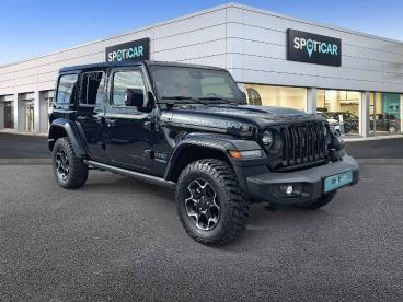 SPOTICAR Jeep Wrangler 4p 2.0 380cv  8atx E6d Rubicon Ocasion - Suv Híbrido Negro - Castellon - 1202121509_3