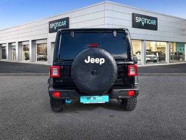 SPOTICAR Jeep Wrangler 4p 2.0 380cv  8atx E6d Rubicon Ocasion - Suv Híbrido Negro - Castellon - 1202121509_5