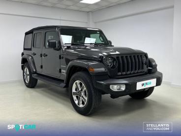 SPOTICAR Jeep Wrangler 4p 2.0t Gme  8atx E6d Sahara Ocasion - Suv Gasolina Negro - Vigo - 1202126524_3