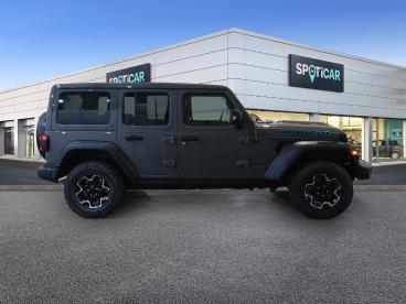 SPOTICAR Jeep Wrangler 4p 2.0 380cv  8atx E6d Rubicon Ocasion - Suv Híbrido Gris - Madrid - 1202129131_4