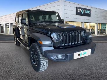 SPOTICAR Jeep Wrangler 4p 2.0 380cv  8atx E6d Rubicon Ocasion - Suv Híbrido Negro - Sevilla - 1202131201_3