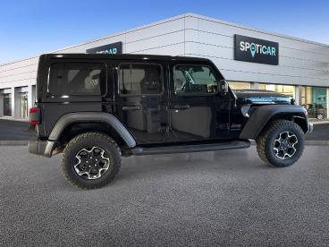 SPOTICAR Jeep Wrangler 4p 2.0 380cv  8atx E6d Rubicon Ocasion - Suv Híbrido Negro - Sevilla - 1202131201_4