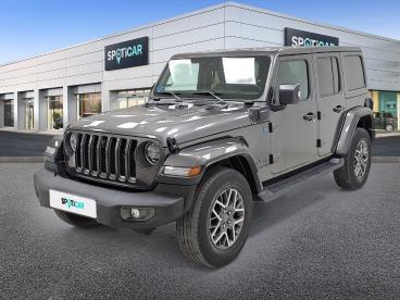 SPOTICAR Jeep Wrangler 4p 2.0 380cv  8atx E6d 80 Aniversario Ocasion - Suv Híbrido Negro - Vigo - 1202132045_1