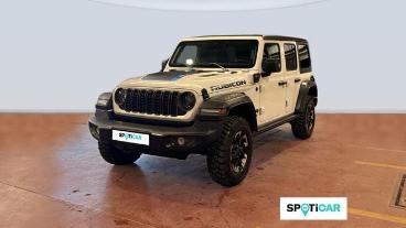 SPOTICAR Jeep Wrangler 2.0 Rubicon 8atx 280 Kw (381 Cv) Ocasion - Suv Híbrido Blanco - Fornells De La Selva - 1202135314_1