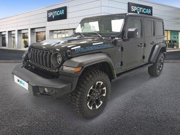 SPOTICAR Jeep Wrangler 2.0 280kw (380cv) 8atx E6d Rubicon Ocasion - Suv Híbrido Negro - Vigo - 1202135396_1