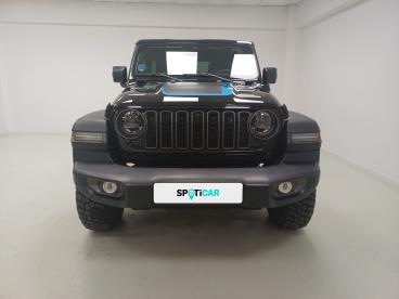 SPOTICAR Jeep Wrangler 2.0 280kw (380cv) 8atx E6d Rubicon Ocasion - Suv Híbrido Negro - Vigo - 1202135396_2