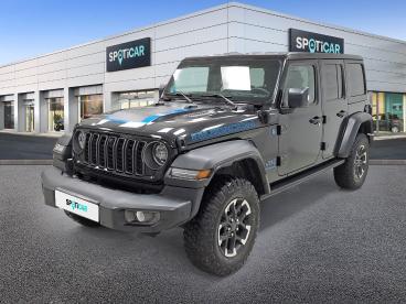SPOTICAR Jeep Wrangler 2.0 280kw (380cv) 8atx E6d Rubicon Ocasion - Suv Híbrido Negro - Vigo - 1202135845_1