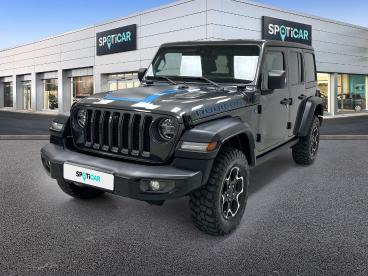 SPOTICAR Jeep Wrangler 4p 2.0 380cv  8atx E6d Rubicon Ocasion - Suv Híbrido Gris - Vigo - 1202139657_1