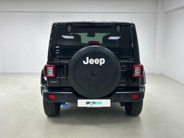 SPOTICAR Jeep Wrangler 4p 2.0 380cv  8atx E6d Sahara Ocasion - Suv Híbrido Negro - Vigo - 1202139659_5