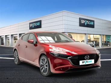 SPOTICAR Mazda 3 2.0 E-skyactiv-g 90kw  At Exclusive-line Ocasion - Berlina Gasolina Rojo - Sant Boi De Llobregat - 1202109822_3