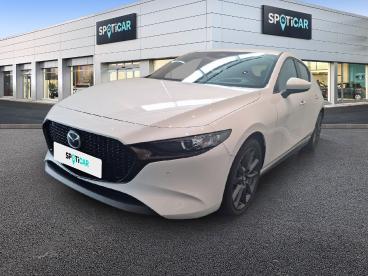 SPOTICAR Mazda 3 2.5l E-sky G Mhev 103kw Centre-line Ocasion - Berlina Gasolina Blanco - Zaragoza - 1202122447_1