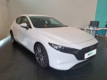 SPOTICAR Mazda 3 2.5l E-sky G Mhev 103kw Centre-line Ocasion - Berlina Gasolina Blanco - Zaragoza - 1202122447_3