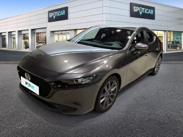 SPOTICAR Mazda 3 2.5l E-sky G Mhev 103kw Centre-line Ocasion - Berlina Gasolina Gris - Madrid - 1202124049_1