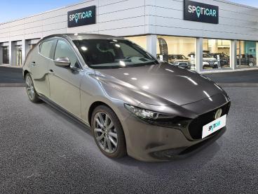 SPOTICAR Mazda 3 2.5l E-sky G Mhev 103kw Centre-line Ocasion - Berlina Gasolina Gris - Madrid - 1202124049_3