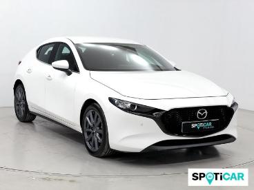 SPOTICAR Mazda 3 2.5l E-sky G Mhev 103kw 6at Centre-line Ocasion - Berlina Híbrido Blanco - Barbera Del Valles - 1202129508_1