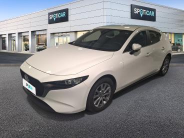 SPOTICAR Mazda 3 2.5l E-sky G Mhev 103kw 6at Prime-line Ocasion - Berlina Gasolina Blanco - Madrid - 1202130284_1