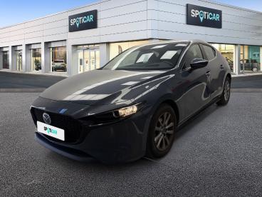 SPOTICAR Mazda 3 2.0 E-skyactiv-g 90kw Prime-line Ocasion - Berlina Gasolina Gris - Huércal De Almería - 1202139822_1