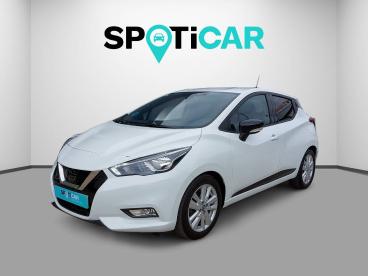 SPOTICAR Nissan Micra Ig-t 74 Kw (100 Cv) E6d Acenta Ocasion - Urbano Gasolina Blanco - Gijón - 1202125578_1