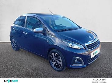 SPOTICAR Peugeot 108 1.2 Puretech 82 Top! Allure Ocasion - Urbano Gasolina Azul - Coslada - 1202118752_3
