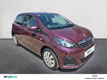 SPOTICAR Peugeot 108 1.2 Puretech 60kw (82cv) Active Ocasion - Urbano Gasolina Rojo - Coslada - 1202131724_3