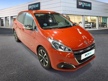 SPOTICAR Peugeot 208 5p Tech Edit. Puretech Eat6 81kw (110cv) Tech Edit Ocasion - Urbano Gasolina Naranja - Madrid - 1202115716_3