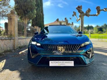 SPOTICAR Peugeot 408 Phev 225 E-eat8 Gt Ocasion - Berlina Híbrido Enchufable Azul Obsession - Estella/lizarra - 1202111321_4