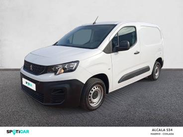 SPOTICAR Peugeot Partner Standard 600kg Bluehdi 73kw Pro Ocasion - Comercial Diésel Blanco - Coslada - 1202116007_1