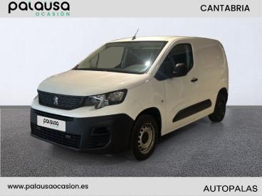 SPOTICAR Peugeot Partner Standard 600kg Bluehdi 73kw Asphalt Ocasion - Comercial Diésel Blanco Banquise - Santander - 1202124285_1