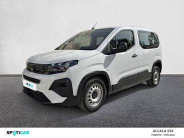 SPOTICAR Peugeot Rifter Standard Bluehdi 100 Active Business Ocasion - Comercial Diésel Blanco - Coslada - 1202101802_1