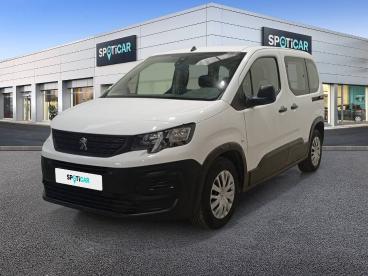 SPOTICAR Peugeot Rifter Standard Bluehdi 73kw Active Pack Ocasion - Familiar Diésel Blanco - Zaragoza - 1202132187_1