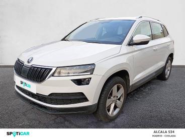 SPOTICAR Skoda Karoq 1.6 Tdi 85kw (115cv) Ambition Ocasion - Suv Diésel Blanco - Coslada - 1202117201_1