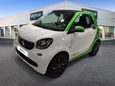 SPOTICAR Smart Fortwo 60kw(81cv) Electric Drive Coupe - Ocasion - Urbano Eléctrico Blanco - Madrid - 1202118509_1