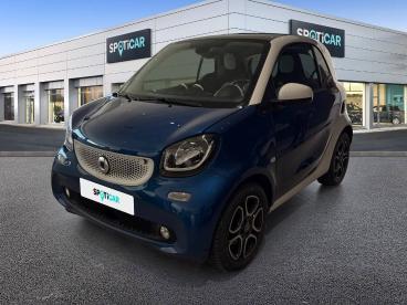 SPOTICAR Smart Fortwo 60kw(81cv) Electric Drive Coupe - Ocasion - Urbano Eléctrico Azul - Xàtiva - 1202130616_1