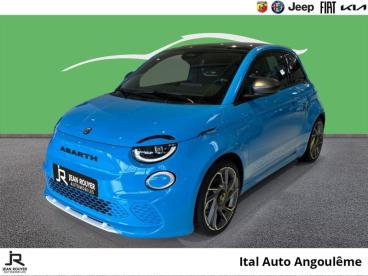 SPOTICAR Abarth 595 500 E 155ch Scorpionissima 4cv Occasion - Citadine Electrique Bleu Poison - Champniers - 1203187682_1