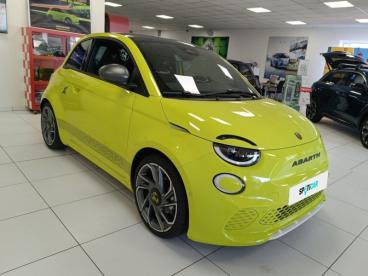 SPOTICAR Abarth 595 500 E 155ch Scorpionissima Occasion - Citadine Electrique Vert Acide - Annecy - 1203192539_3