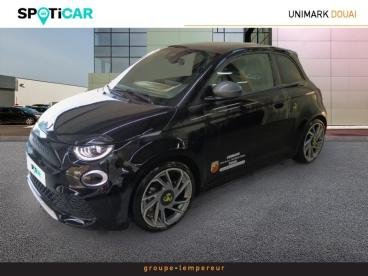 SPOTICAR Abarth 595 500 E 155ch Turismo Occasion - Citadine Electrique Noir Venom - Dechy - 1203219021_1